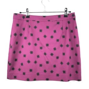 Halogen Purple Star Print Mini Skirt